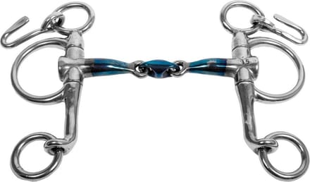 Trust Sweet iron-pony pelham-eliptical-12mm   Dubbel gebroken
