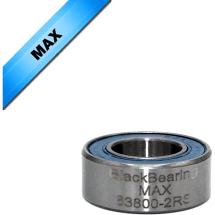 Lager max Black Bearing MAX - 63800-2RS - 10 x 19 x 7 mm