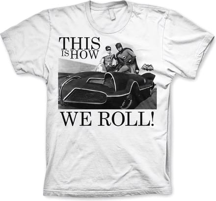 DC Comics Batman Heren Tshirt -S- This Is How We Roll Wit