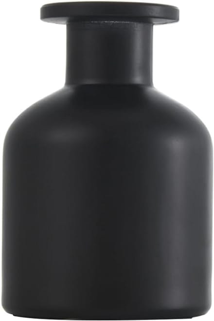 UPSTORE 150ML Zwarte Glazen Diffuser Fles - Aromatherapie Opslagcontainer