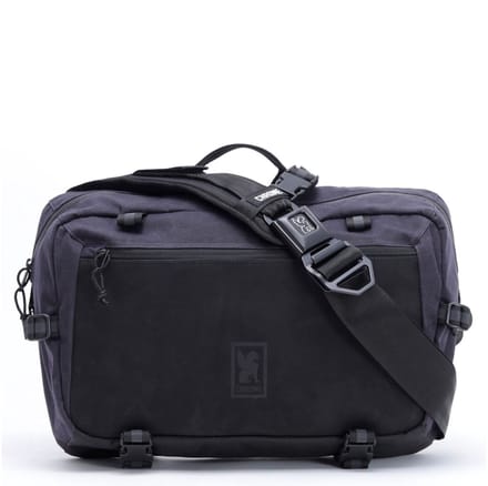Chrome Kadet Max - Schoudertas 15 39.5 cm (black canvas leather)