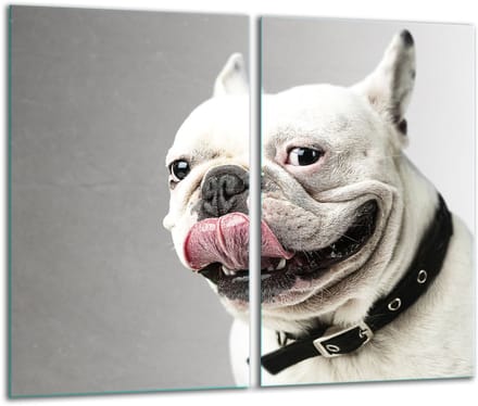 TMK ArtDeko - Snijplank - Hond - Glas - 30x52 cm