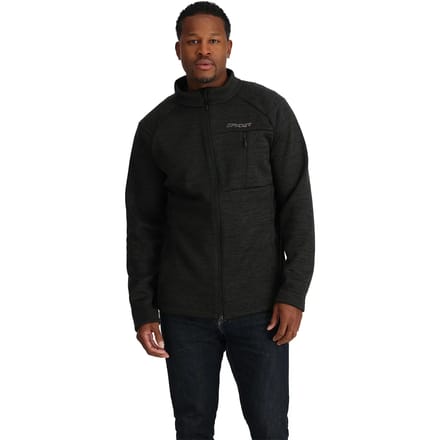 Spyder Encore Fleece Met Volledige Rits Zwart S Man