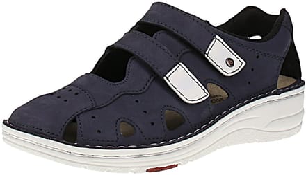 Berkemann 03100 Larena - Damessandalen - 353-blauw-nubuck