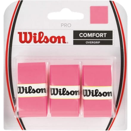 Wilson Pro Comfort Tennis / Padel Overgrip Fluor Roze - 3 pack