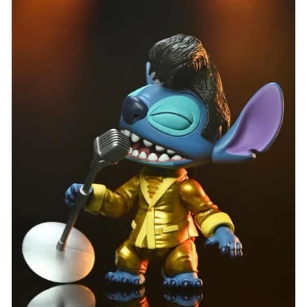 NECA - LILO AND STITCH GOLD SUIT ELVIS STITCH ULTIMATE 7 INCH SCALE ACTION FIGURE (DISNEY)