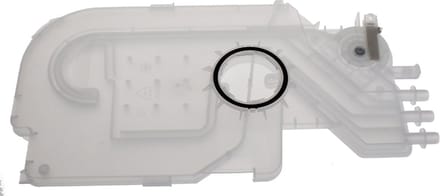 WHIRLPOOL - WATERINLAAT - DRUKKAMER MET FLOWMETER (waterteller) - 481010386232