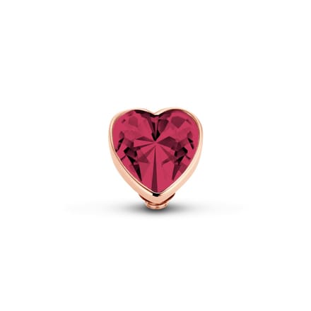 TW Heart setting RG, Fuchsia