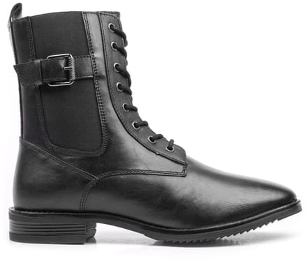 Cafe Moda mystic veterboots dames zwart leer