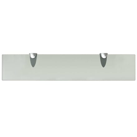 vidaXL - Zwevend - schap - 50x10 - cm - 8 - mm - glas