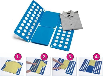 Kleding Vouwplank - Gemakkelijk en snel al uw kleding opgevouwen! - Let op: Blauw of Grijs