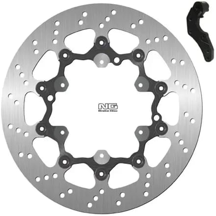 Vlotterende motorremschijfset en steuntje NG Brake Disc 1640K27