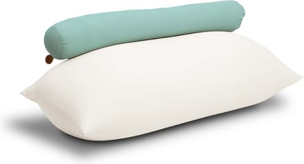 Terapy - Toby Rugleuning - 160cm x 25cm x 25cm - Lichtblauw - Katoen