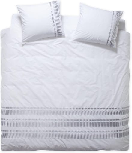 Damai Complex Dekbedovertrek - Katoen - Tweepersoons - 200x200/220 cm - White