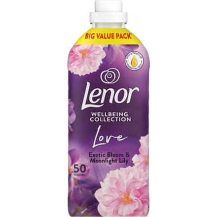 Lenor Fabric Conditioner Exotic Bloom &amp; Moonlight Lily 1650 ml