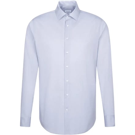 Seidensticker Men´s Shirt Slim Fit Long Sleeve SN675198 - light blue - 36
