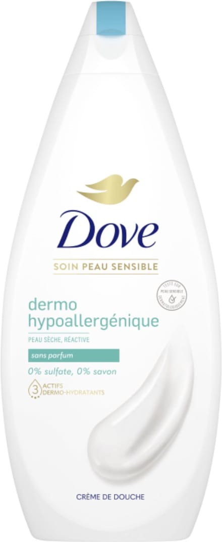 Dove 750ml douchecrème hypoallergeen