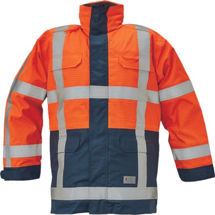 SafeWorker HUMBER high-vis multinorm parka 03310023 - Oranje/Marine - M