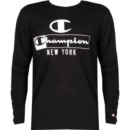 Champion Longsleeve Mannen zwart