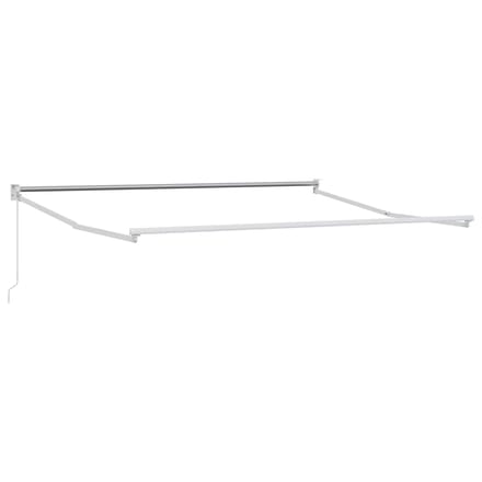 vidaXL - Uitschuifbare - luifel - Taupe - 3 - x - 2,5 - m