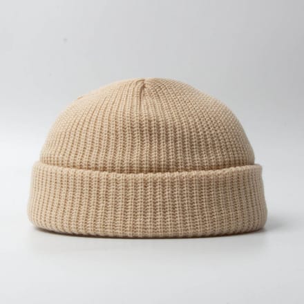 Without Lemon - Unisex Beanie - Muts - Winter - One size - Beige