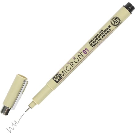 Fineliner Sakura Pigma Micron assorti zwart