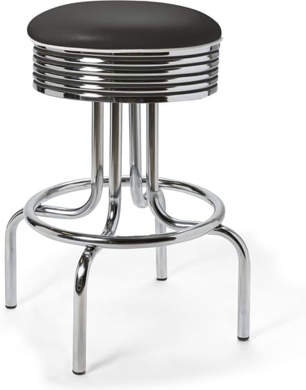 Bel Air Retro Barkruk BS-28-66 Zwart