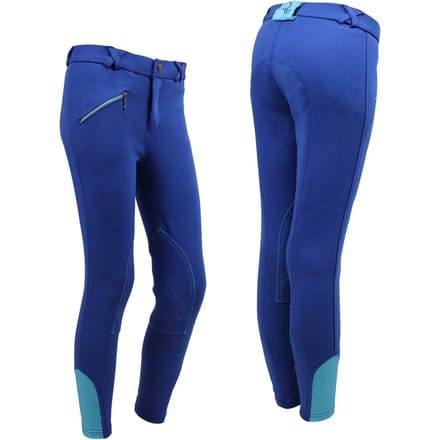 Q-essentials Rijbroek Q-essentials Junior Middenblauw - 152