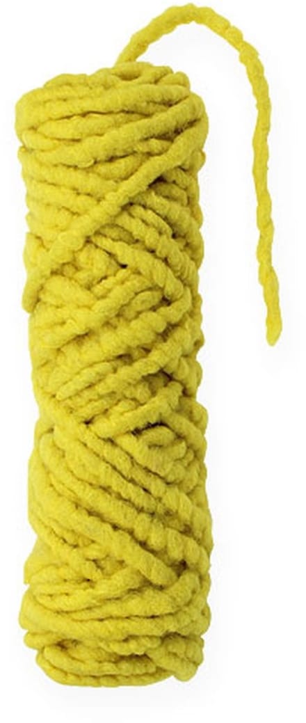 Vilten koordfleece Mirabell 25m geel