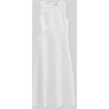 Shaped fit vrijetijdsjurk van puur linnen