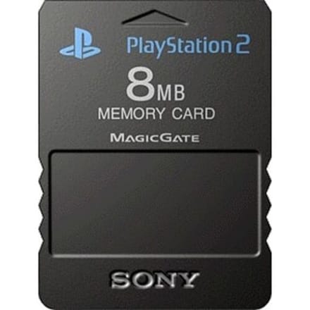 Sony Memory Card 8MB-Zwart (PlayStation 2) Gebruikt