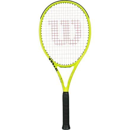 Wilson Clash 100L V2.0 Bright neon yellow Tennisracket Testrackets