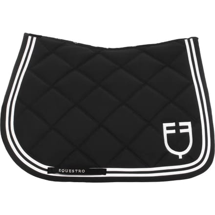 Dubbelgestreepte springsportmat Equestro