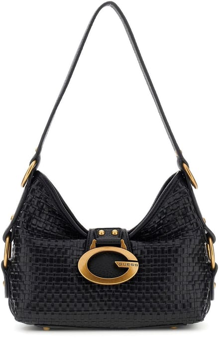 GUESS schoudertas Camden Mini Shoulder Bag Black zwart