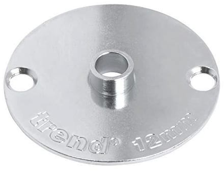 Stalen geleidebus 12 mm voor sjabloonroutering - Euro Style Compatibel