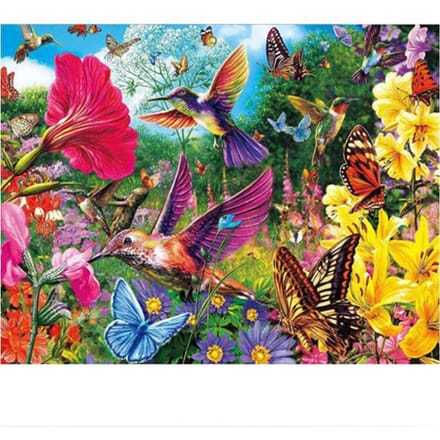 Diamant schilderij dieren vogels kruissteek diamant borduurwerk volledige ronde boor 20X30CM black