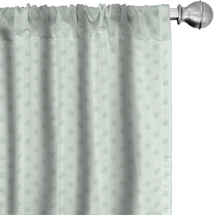 ABAKUHAUS Mint – 2-delige Voorhangen – 75x225 cm – microvezel