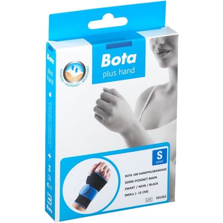 Bota Handpolsband 200 Zwart S 1 Verband(en)