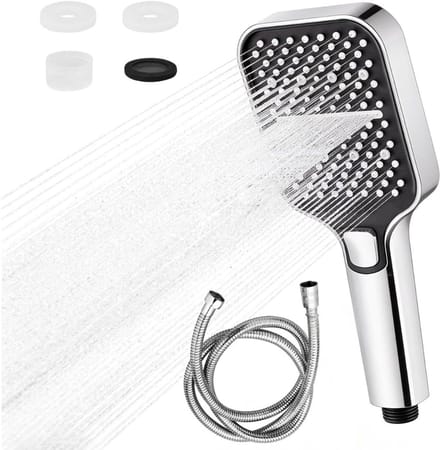 CRLYN® Douchekop met Slang - Doucheset - Waterbesparend - Zilver
