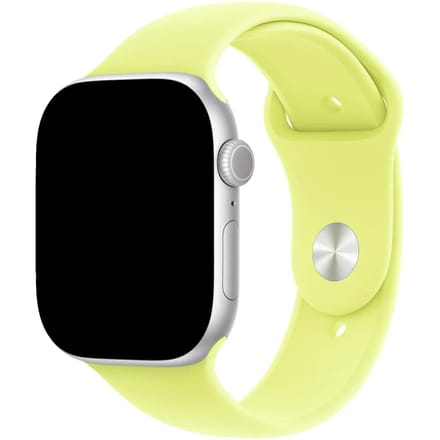 2+1 | Apple Watch Bandje Ovaro - Siliconen - Neongeel