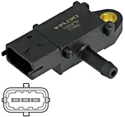 Uitlaatgasdruksensor - DPF Sensor - Auto Reparatie - Directe Vervanging - 111 x 71 x 65 cm - Niet gespecificeerd