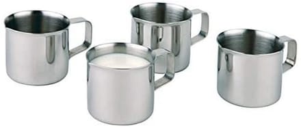 RVS melkkannetjes - ø3 -6 cm
