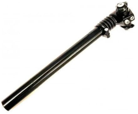 Kalloy FF1802B Zadelpen verend 27.2 zwart