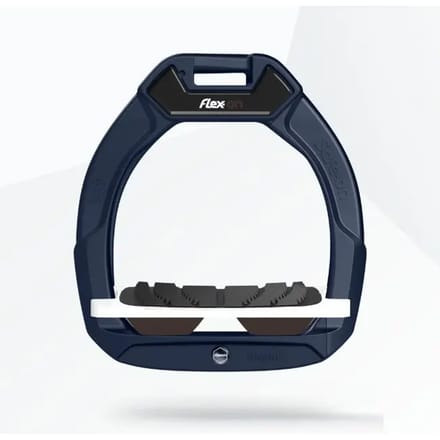 Veiligheidsbeugels voor ruiters Gehoekt Grip Marine/Wit/Bruin kinder Flex-On Safe-On
