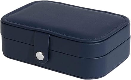 Juwelendoos - Sieraden organizer - Reizen opbergen - Dubbele laag - 16x11x5cm - Zwart