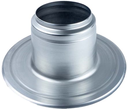 Anjo Aluminium Plakplaat 150-160 mm | Enkelwandig