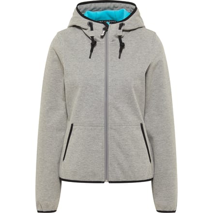 Mymo functionele jas duilio Dames grijs melange