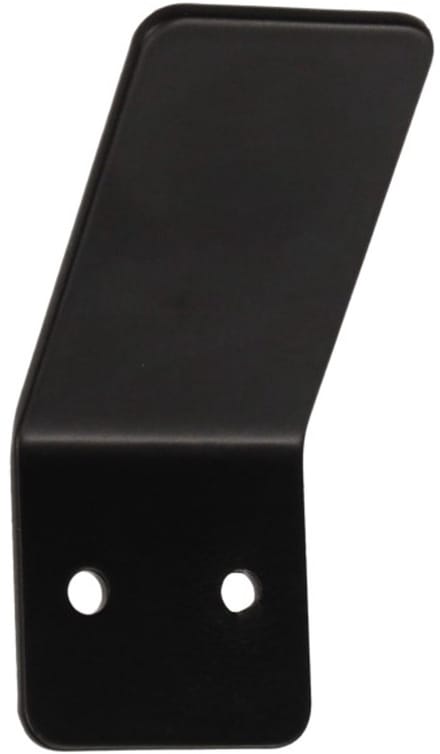 Gamet Serie - Wandkapstok - Zwart Supermat - Laser Gesneden - Modern Design