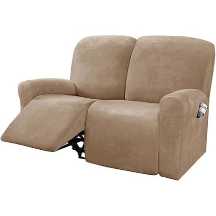 Fluwelen Lazy Boy Fauteuil Sofahoes Stretch Fauteuil Hoge Kwaliteit Sofahoes Voor Woonkamer Fauteuil Sofa gray