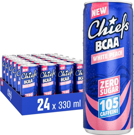Chiefs BCAA (24x330ml) Pfand White Peach - Aminozuren - BCAA